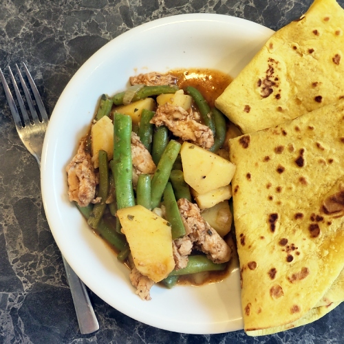 Vegetarische roti